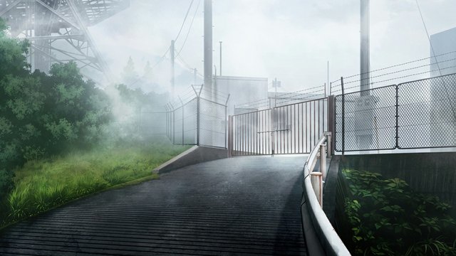 Island radio relay station